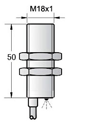 M18光電傳感器尺寸